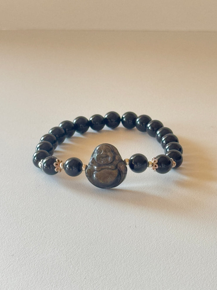 Bracelet Black Obsidian