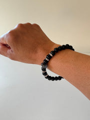 Bracelet Black Obsidian