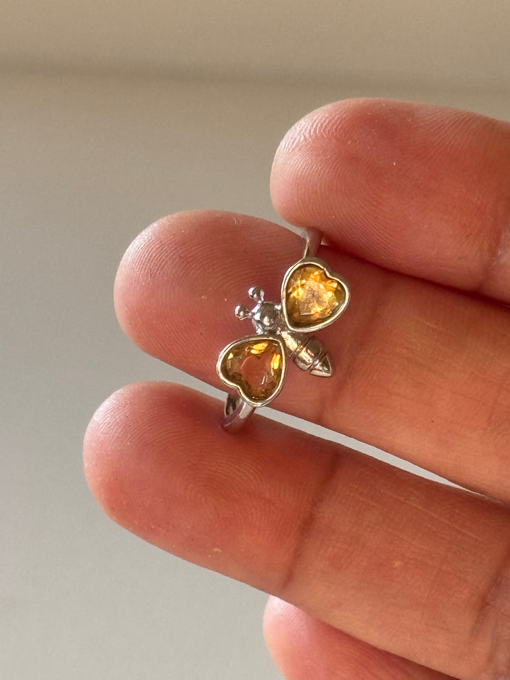 Ring Adjustable Citrine