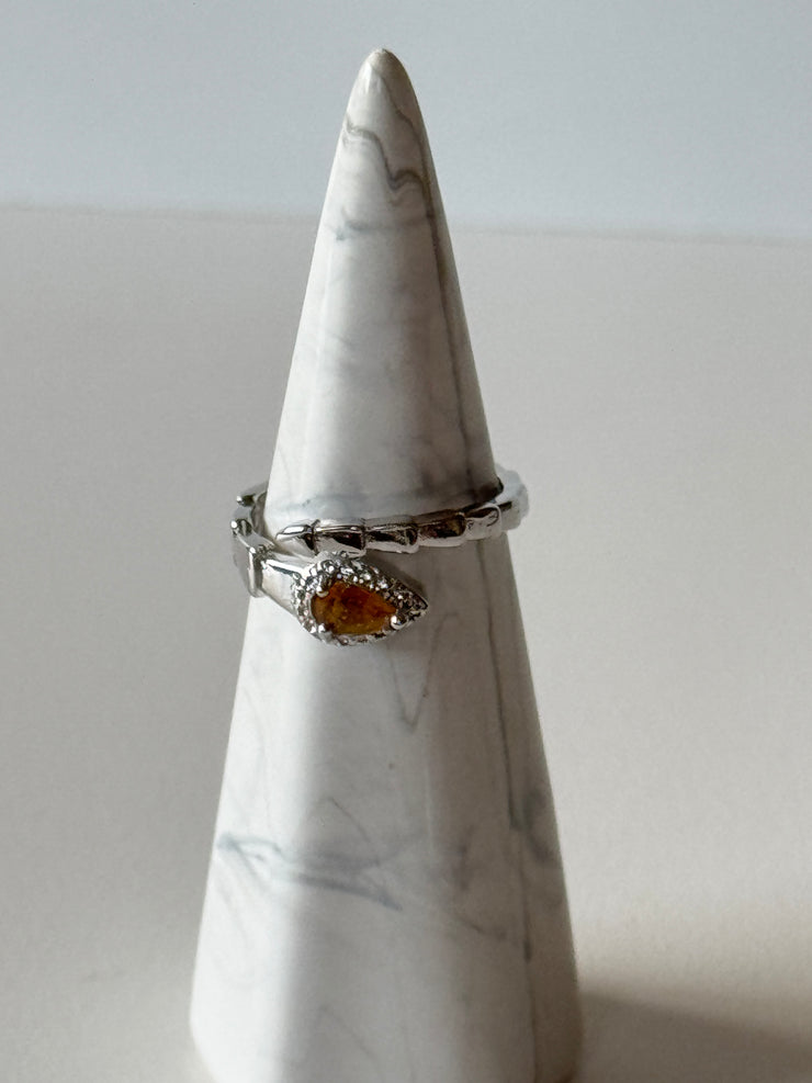 Ring Adjustable Citrine