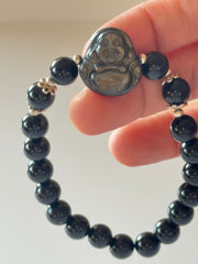 Bracelet Black Obsidian