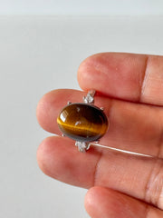 Ring Adjustable Tigers Eye