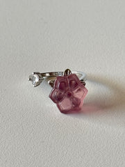 Ring Adjustable Fluorite