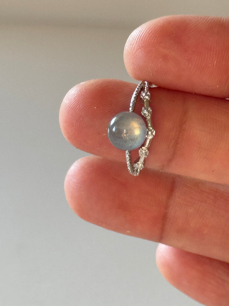 Ring Adjustable Labradorite