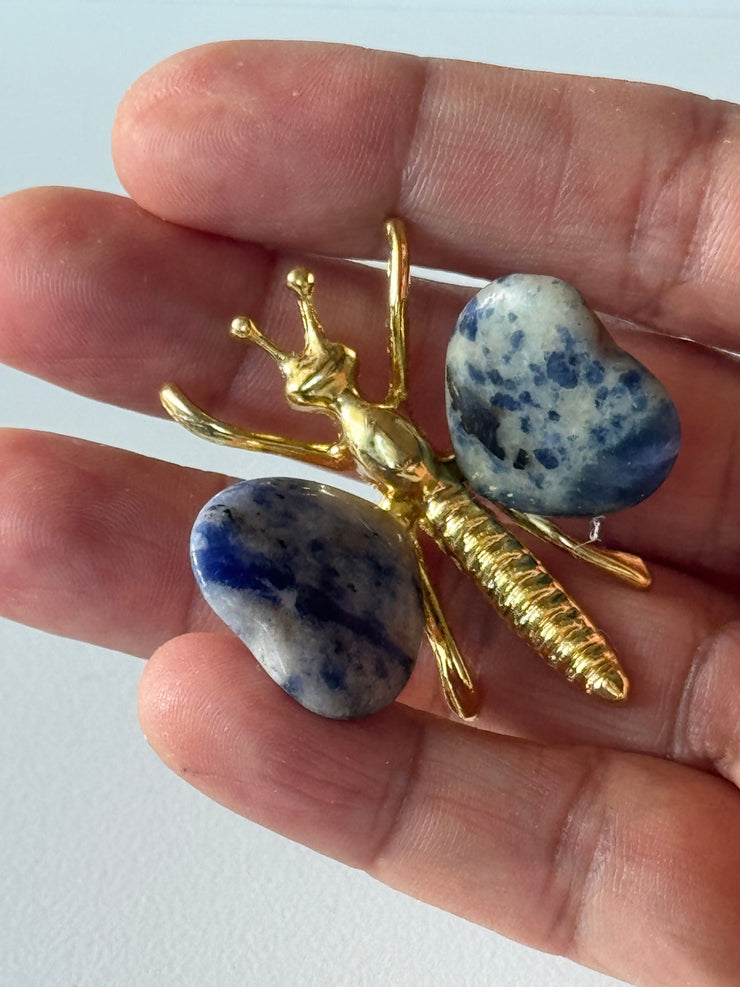 Sodalite Butterfly