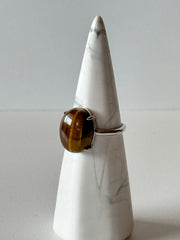 Ring Adjustable Tigers Eye