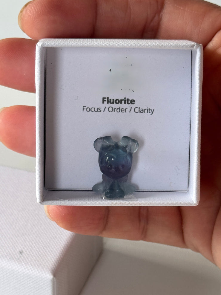 Carving mini Fluorite