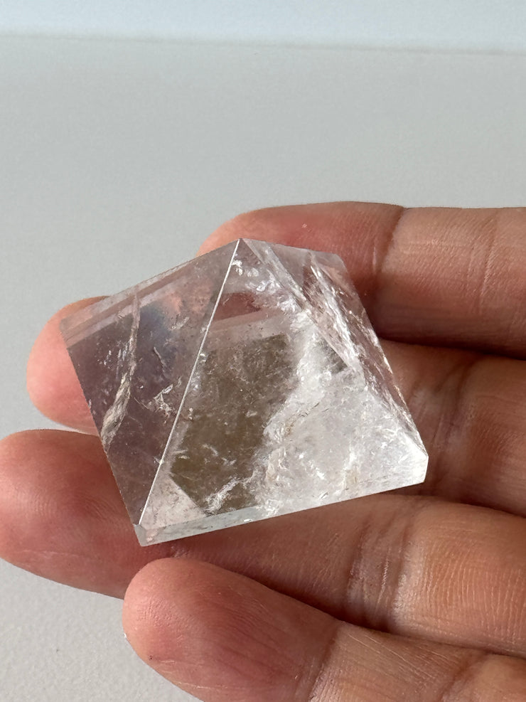 Clear Quartz pyramid