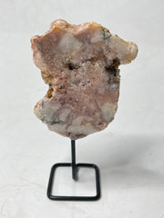 Pink Amethyst on stand