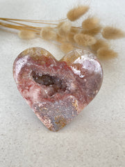 Pink Amethyst heart