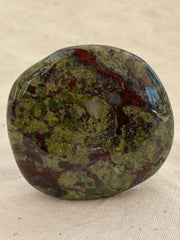 Bloodstone palm stone
